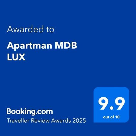 Apartman Mdb Lux Subotica Buitenkant foto