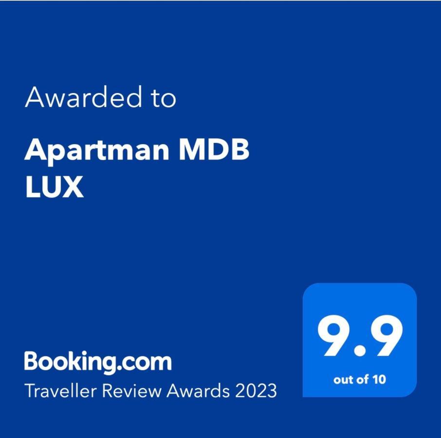 Apartman Mdb Lux Subotica Buitenkant foto