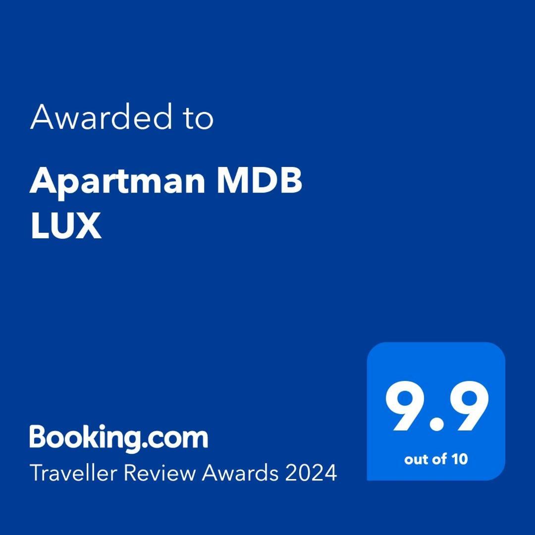 Apartman Mdb Lux Subotica Buitenkant foto